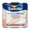 Dažai, langams/durims Sadolin Simply Refresh, pusiau matinis, 0.5 l, balta sp.