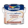 Dažai, langams/durims Sadolin Simply Refresh, pusiau matinis, 2.5 l, balta sp.