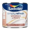 Dažai, langams/durims Sadolin Simply Refresh, pusiau matinis, 0.5 l, balta sp.