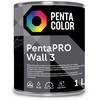 Dažai Pentacolor PentaPro Wall 3, balti, 1 l