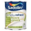 Dažai, grindims/laiptams Sadolin Simply Refresh, pusiau matinis, 0.9 l, balta sp.