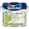 Dažai, grindims/laiptams Sadolin Simply Refresh, pusiau matinis, 2.5 l, balta sp.