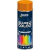 Krāsu aerosoli Bostik Super Color Fluorescent, preču zīmes, oranža krās., 0.4 l