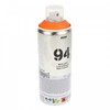 Aerozoliniai dažai Montana Fluorescent 94, paprastieji, oranžinė sp., 0.4 l