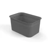 Krepšelis Rotho 1023708853, 4,5 l, pilkas, 26,2 x 18 x 13 cm