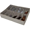 Domoletti BOXSHOE STORA 12GRID 74.5X60X15CM BEIGE
