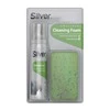 Silver Sidabrinis Batų valymo putos su kempinėle Universal Sidabrinis 125ml