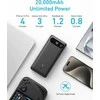 Anker Power Bank 65W | A1383H11 | 20000 mAh | Juodas