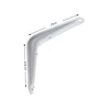 Haushalt Monroe SHELF HOLDER SB-54 150X125 Baltas