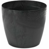 Vazonas LAMELA Magnolija 30x26,5cm Tamsiai pilkas