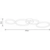 Domoletti CEILING LED LIGHT AJACCO 36W 3000K BL
