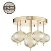 Lubinis šviestuvas Lampa sufitowa Domoletti CEILING LUMINAIRE LED B2360-6 GOLD