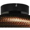 Lubinis šviestuvas Lampa sufitowa Domoletti CEILING LIGHT PAPER E27 BROWN/Juodas