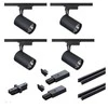 Pakabinamas šviestuvas Šviestuvų bėginė sistema DPM X-LINE, 4×15 W, LED