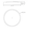 Šviestuvas lubų Eglo Musurita 98603, LED, 3000 °K, 1 x 14.6 W