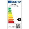 18W LED paviršinė panelė LEDlife, IP44, balta, 4000K