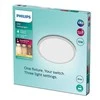 Lampa griesti Philips SuperSlim, 2700°K, LED, balta