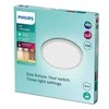 Lampa griesti Philips SuperSlim, 2700°K, LED, balta