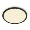 Lampa griesti Philips SuperSlim, 2700°K, LED, melna