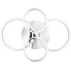 REALITY Lubinis šviestuvas DELIGHT Trio Cires R67364106 lubinis šviestuvas 1x27W LED 4000K 3400 lm chromas