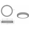 Lubinis šviestuvas REALITY PEGASUS R62422100, 21 W, LED