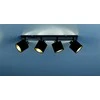 Lubinis šviestuvas Lampa sufitowa Trio Spot juoda Trio RL TOMMY R80334079
