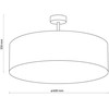 Tk_Lighting Lubinis šviestuvas TK LIGHTING RONDO 4, 4xE27 LED 15W