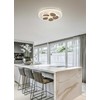 Šviestuvas lubinis Trio Mandala, LED, 2700 - 6500 °K, 1 x 35 W