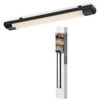 Pakabinamas šviestuvas Osram 24W LED paviršinis/pakabinamas linijinis šviestuvas SHIFT BATTEN, juodas, 3000/4000K