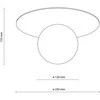 Lubinis šviestuvas Lubinė lempa TK Lighting LAMP CEILING PIXI G9 8W Rožinis