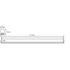Ledvance T8 šviestuvas su jungikliu 900 mm 10 W 4000 K