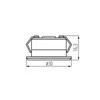 Šviestuvas Kanlux Imber, 1W, 4000°K, aliuminio, 23520