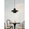 Pakabinamas šviestuvas Lampa wisząca Domoletti PENDANT LIGHT BILIS E27 Juodas