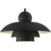 Pakabinamas šviestuvas Lampa wisząca Domoletti PENDANT LIGHT BILIS E27 Juodas