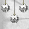Lubinis šviestuvas Lampa wisząca Domoletti PENDANT LIGHT BURSA 3XE14 LINE BL/GOLD