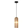 Lubinis šviestuvas Domoletti PENDANT LIGHT CATALO E27 Juodas/AMBER
