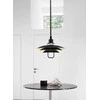 Pakabinamas šviestuvas Lampa wisząca Domoletti PENDANT LIGHT ISLE E27 Juodas