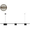 Lubinis šviestuvas Lampa wisząca Domoletti PENDANT LIGHT PORI 7XGU10 ML0370 Juodas