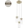 Lubinis šviestuvas Domoletti PENDANT LAMP PORTO 20101AB-3Y 3X25W G9