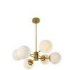 Pakabinamas šviestuvas Domoletti PENDANT LIGHT RAILE 6XE27 GOLD