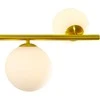 Pakabinamas šviestuvas Lampa wisząca Domoletti PENDANT LIGHT RAILE H52CM 7XG9 GOLD
