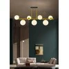 Pakabinamas šviestuvas Lampa wisząca Domoletti PENDANT LIGHT RAILE H52CM 7XG9 GOLD