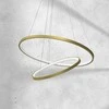 Lubinis šviestuvas Domoletti PENDANT LED LIGHT RONDAY 60CM 51W GOLD