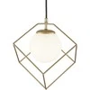 Lubinis šviestuvas Karinams skirta lempa Domoletti Shape 19127P-M, G9, 1 x 25 W