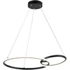 Pakabinamas šviestuvas Carruzzo Pakabinamas LED šviestuvas SIBIU 2xround 36W BL 4