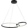 Pakabinamas šviestuvas Domoletti Pakabinamas LED šviestuvas SIBIU 2xround 36W BL 4