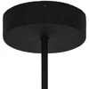 Lubinis šviestuvas Lampa sufitowa Domoletti CEILING LED LIGHT TANGER 100+60CM Juodas