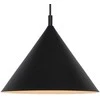 Pakabinamas šviestuvas Lampa wisząca Domoletti PENDANT LIGHT TRIANGLE 3XE27 Juodas