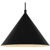 Pakabinamas šviestuvas Domoletti PENDANT LIGHT TRIANGLE E27 Juodas
