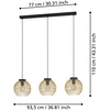 Pakabinamas šviestuvas Šviestuvas kabinamas Eglo VENEZUELA, 40 W, 3xE27, 900167